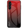 Захисний чохол Deexe Gradient Color для Samsung Galaxy A17 (A175) - Red / Black (385027RB)
