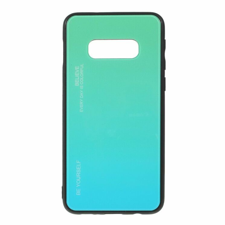 Защитный чехол Deexe Gradient Color для Samsung Galaxy S10e (G970) - Cyan / Blue: фото 1 из 3