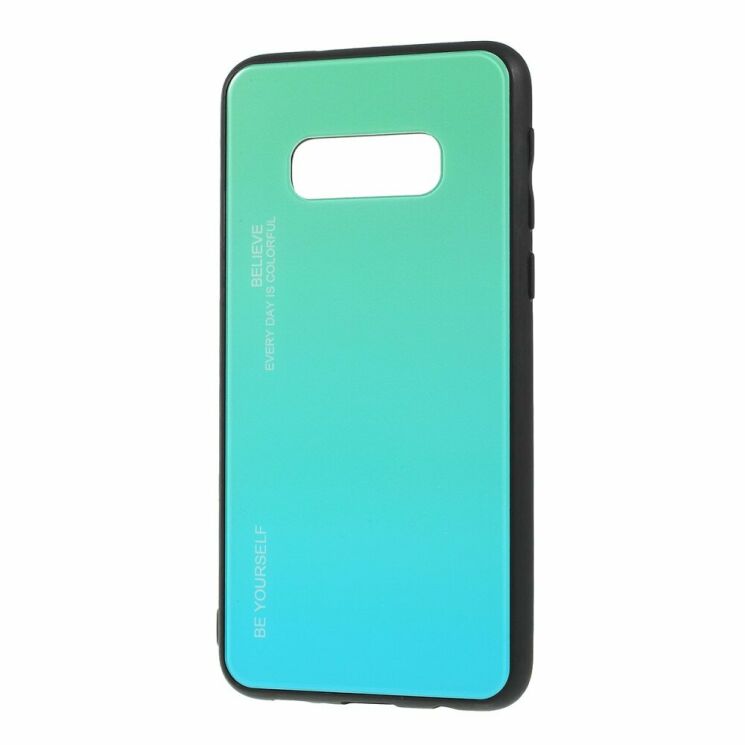 Защитный чехол Deexe Gradient Color для Samsung Galaxy S10e (G970) - Cyan / Blue: фото 3 из 3