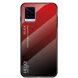 Защитный чехол Deexe Gradient Color для VIVO V20 - Red / Black (268915RB). Фото 1 из 10