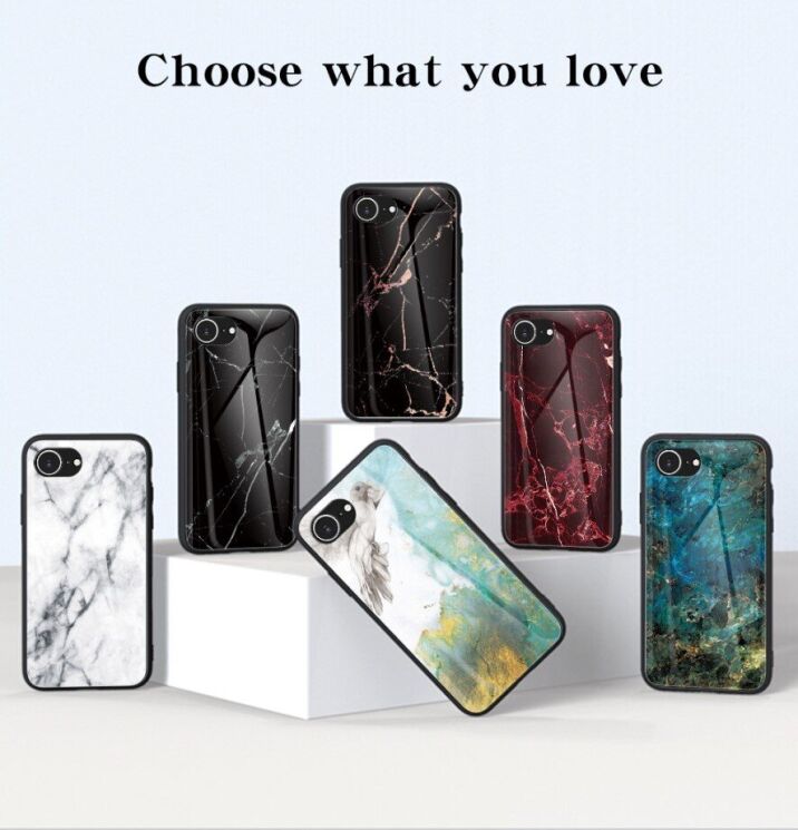 Захисний чохол Deexe Gradient Pattern для Apple iPhone 16e - Gold / Black: фото 12 з 12