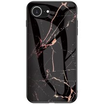 Защитный чехол Deexe Gradient Pattern для Apple iPhone 16e - Gold / Black: фото 1 из 12