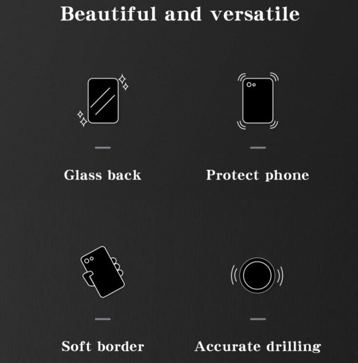 Захисний чохол Deexe Gradient Pattern для Apple iPhone 16e - Gold / Black: фото 8 з 12