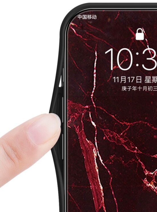 Захисний чохол Deexe Gradient Pattern для Apple iPhone 16e - Gold / Black: фото 10 з 12
