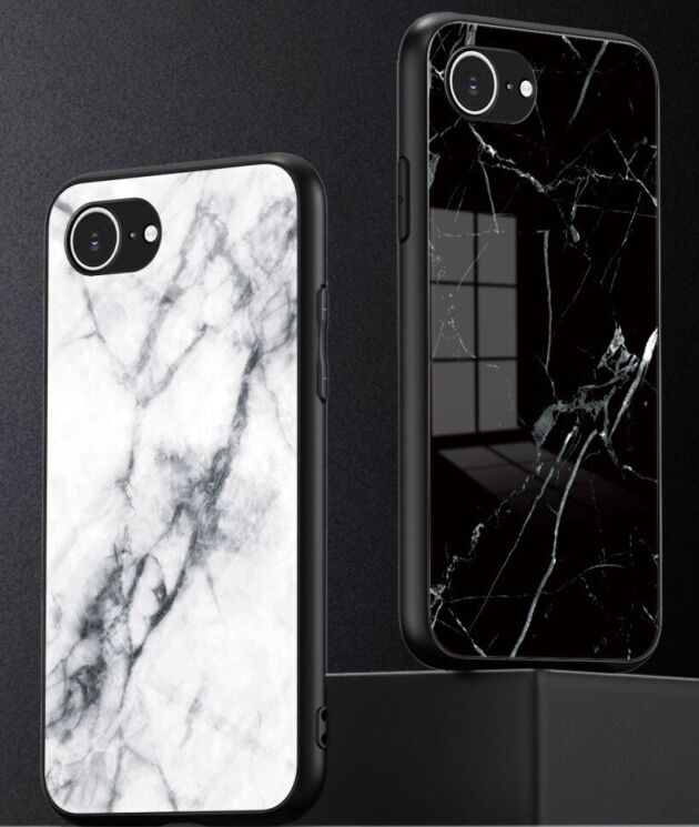 Захисний чохол Deexe Gradient Pattern для Apple iPhone 16e - Gold / Black: фото 7 з 12