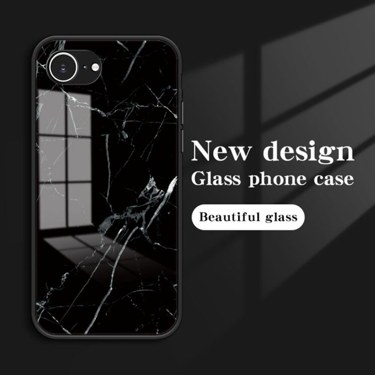 Захисний чохол Deexe Gradient Pattern для Apple iPhone 16e - Gold / Black: фото 3 з 12