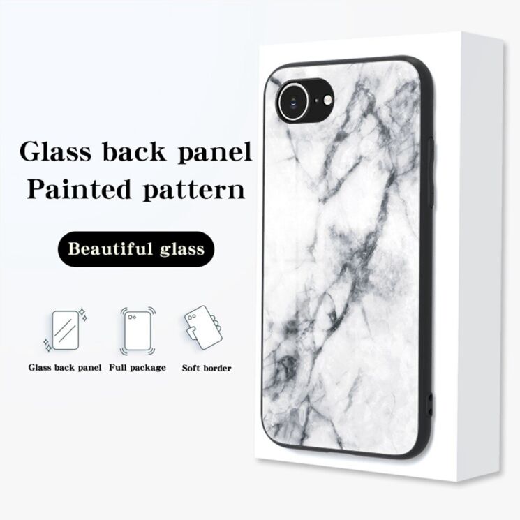 Захисний чохол Deexe Gradient Pattern для Apple iPhone 16e - Gold / Black: фото 4 з 12