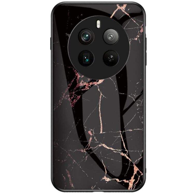 Захисний чохол Deexe Gradient Pattern для Realme 12 Pro / 12 Pro+ - Black / Gold: фото 1 з 7