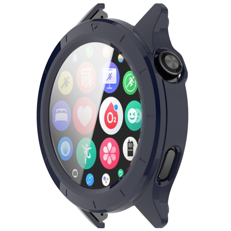 Защитный чехол Deexe Hard Frame для Xiaomi Watch S4 - Dark Blue: фото 2 из 7