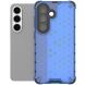 Защитный чехол Deexe Honeycomb Series для Samsung Galaxy S26 - Blue (404209L). Фото 2 из 6