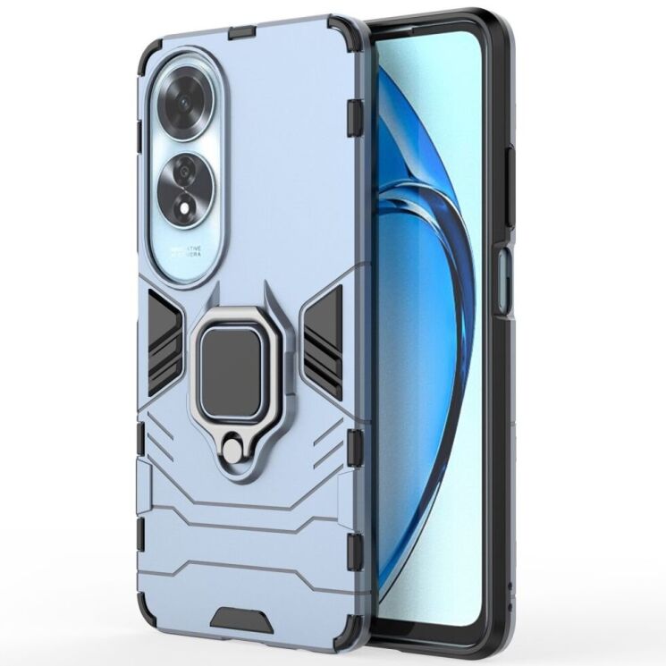 Защитный чехол Deexe Hybrid Case для OPPO A60 - Blue: фото 2 из 6