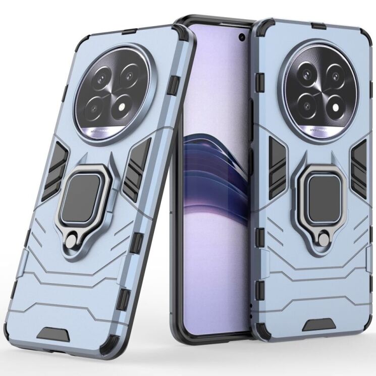 Защитный чехол Deexe Hybrid Case для Realme 13 Pro / 13 Pro Plus - Blue: фото 1 из 6