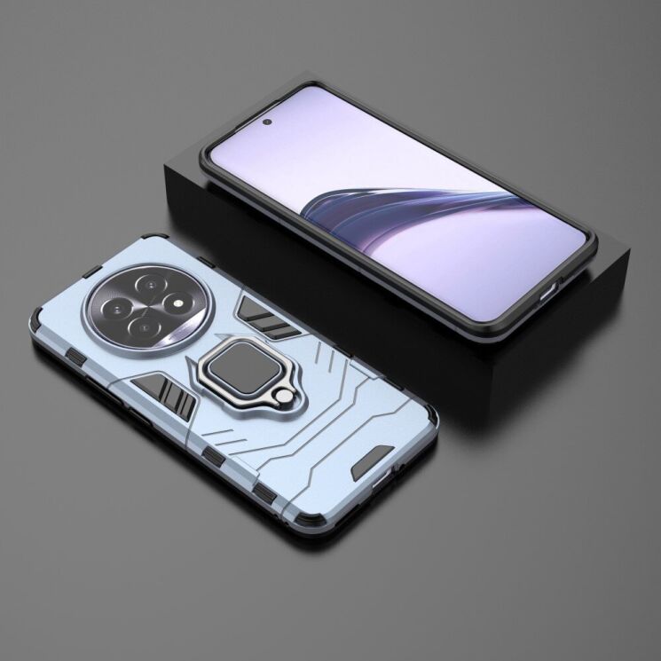 Защитный чехол Deexe Hybrid Case для Realme 13 Pro / 13 Pro Plus - Blue: фото 4 из 6