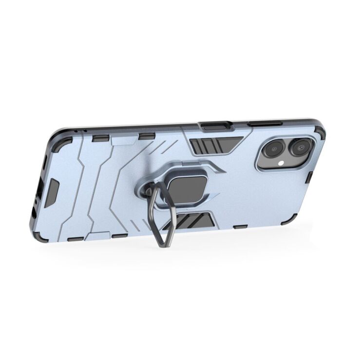 Защитный чехол Deexe Hybrid Case для Samsung Galaxy A06 (A065) - Blue: фото 3 из 6