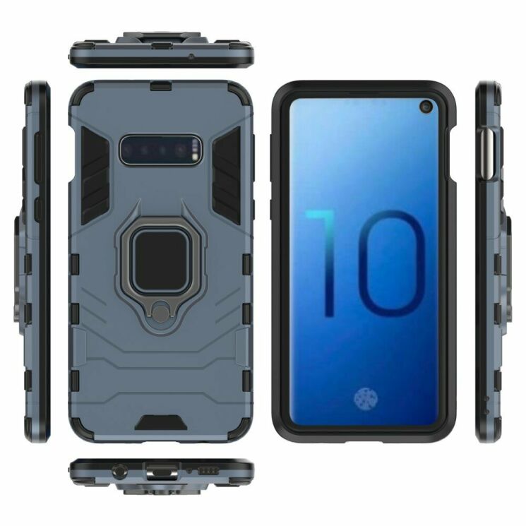 Захисний чохол Deexe Hybrid Case для Samsung Galaxy S10 Lite (G770) - Blue: фото 4 з 6