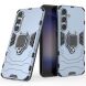 Защитный чехол Deexe Hybrid Case для Samsung Galaxy S24 FE (S721) - Blue (367516L). Фото 1 из 6