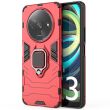 Защитный чехол Deexe Hybrid Case для Xiaomi Redmi A3 - Red (349221R)