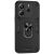 Защитный чехол Deexe Hybrid Shell для Xiaomi Redmi Note 14 4G - Black: фото 1 из 7