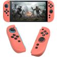 Захисний чохол Deexe Joy-Con Cover для контролерів Nintendo Switch 2 - Red (384410R)