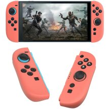 Захисний чохол Deexe Joy-Con Cover для контролерів Nintendo Switch 2 - Red: фото 1 з 7