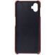 Защитный чехол Deexe Leather Back Cover для Samsung Galaxy A05 (A055) - Red (340455R). Фото 4 из 4
