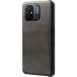 Захисний чохол Deexe Leather Back Cover для Xiaomi Redmi 12C - Black (320041B)