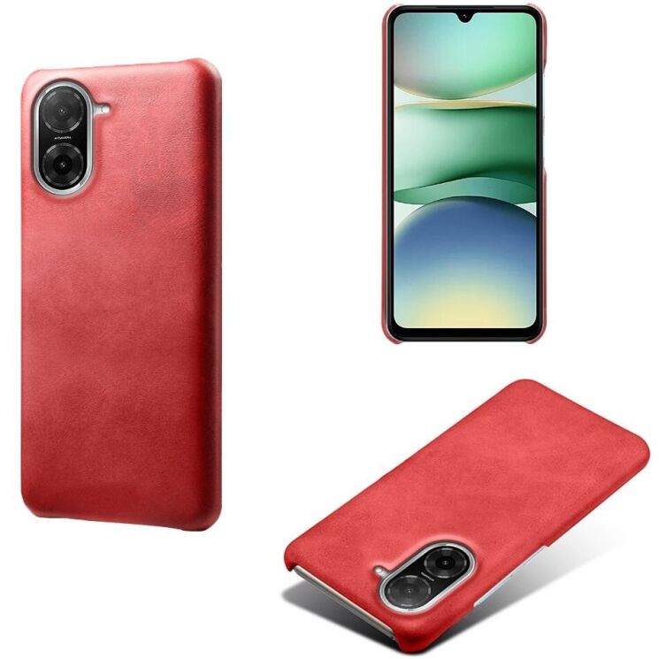 Защитный чехол Deexe Leather Back Cover для Xiaomi Redmi A5 - Red: фото 4 из 5