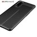 Силиконовый (TPU) чехол Deexe Leather Cover для OPPO Find X2 - Black (265903B). Фото 4 из 11