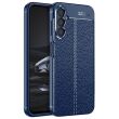 Защитный чехол Deexe Leather Cover для Samsung Galaxy A14 (А145) - Blue (320360L)
