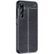 Защитный чехол Deexe Leather Cover для Samsung Galaxy A16 (A165) - Black (365254B). Фото 1 из 13