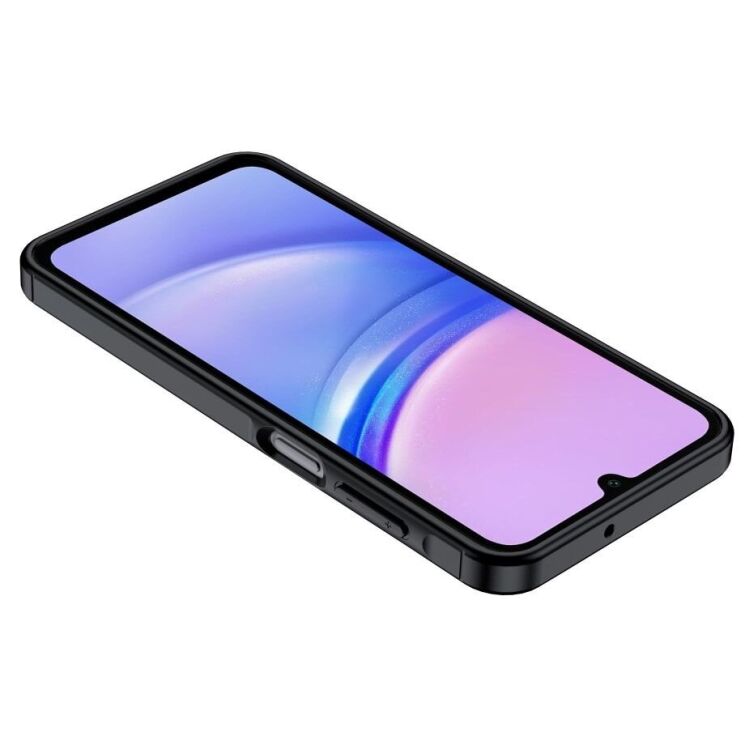 Защитный чехол Deexe Leather Cover для Samsung Galaxy A16 (A165) - Black: фото 6 из 13
