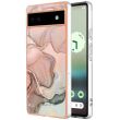 Защитный чехол Deexe Marble Case для Google Pixel 6a - Pink (293645P)
