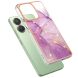 Защитный чехол Deexe Marble Style для Xiaomi Redmi Note 13 - Light Purple (345965LV). Фото 2 из 6