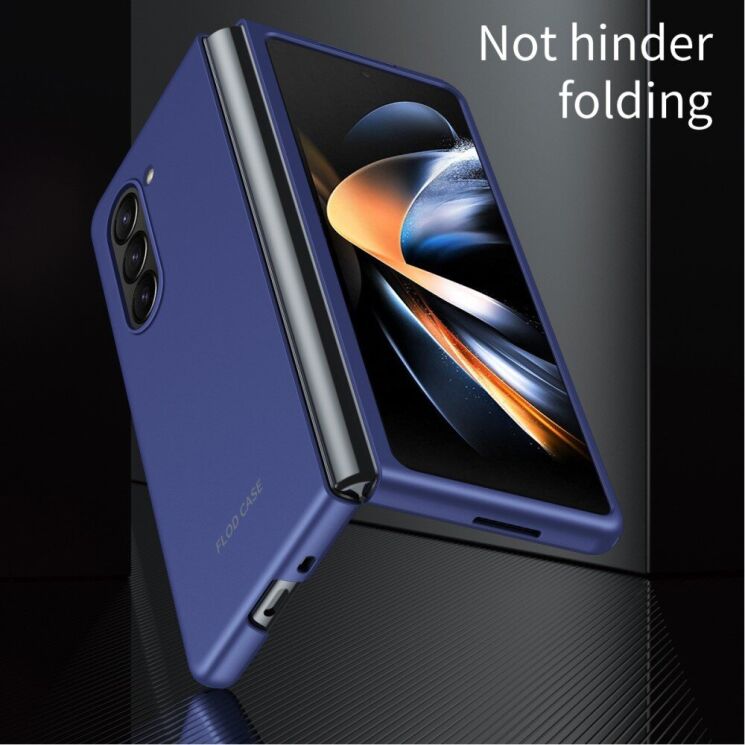 Защитный чехол Deexe Matte Cover для Samsung Galaxy Fold 6 - Sapphire: фото 7 из 8