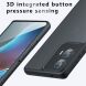 Защитный чехол Deexe Matte Skin для Motorola Edge 50 Fusion - Transparent / Black (354246H). Фото 4 из 12