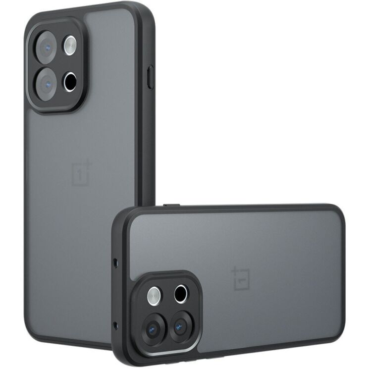 Защитный чехол Deexe Matte Skin для OnePlus 13T - Black: фото 1 из 12
