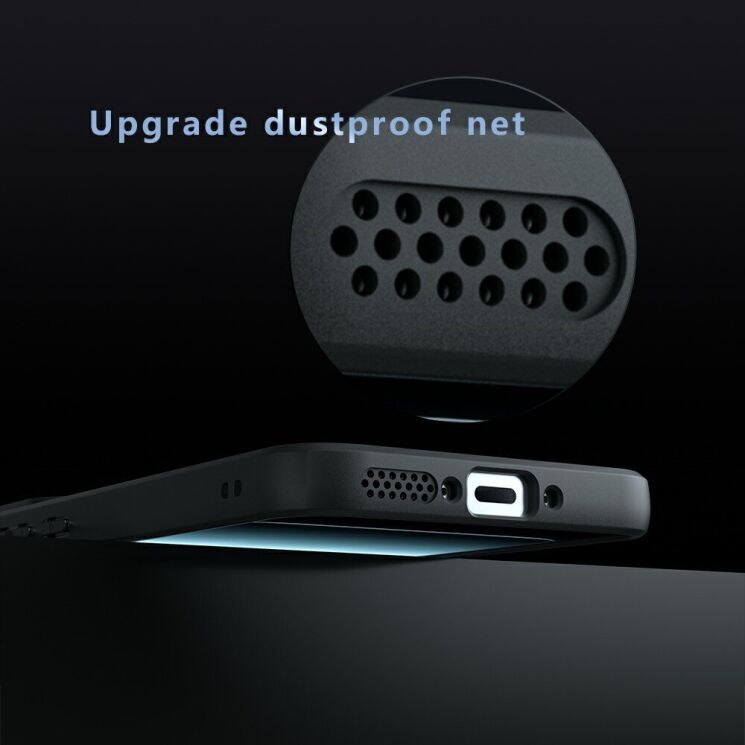Защитный чехол Deexe Matte Skin для OnePlus 13T - Black: фото 7 из 12