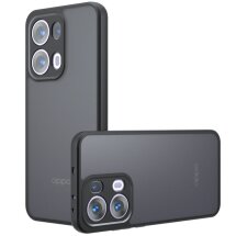Захисний чохол Deexe Matte Skin для OPPO Reno 13 Pro 5G - Black: фото 1 з 11