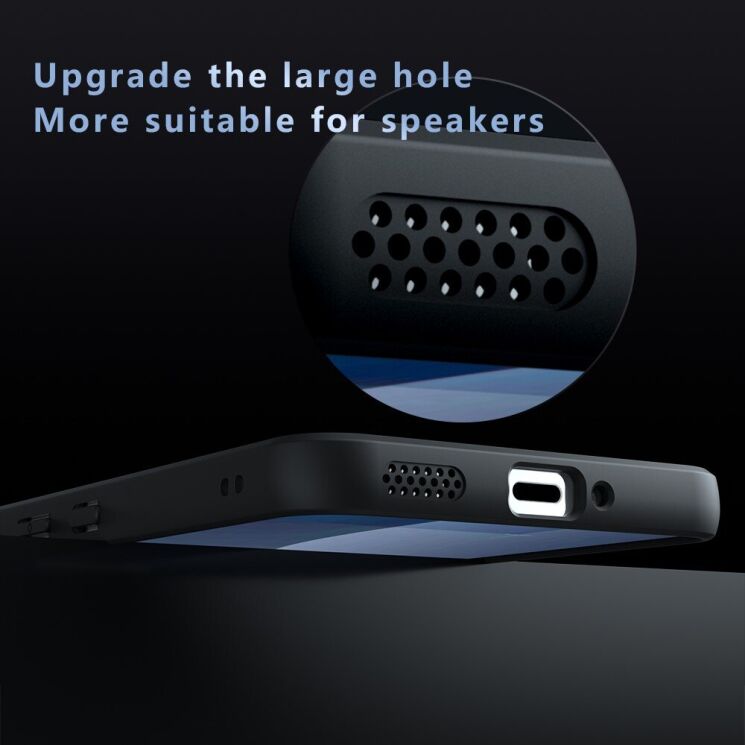 Захисний чохол Deexe Matte Skin with MagSafe для Nothing Phone (3a) - Black: фото 5 з 9