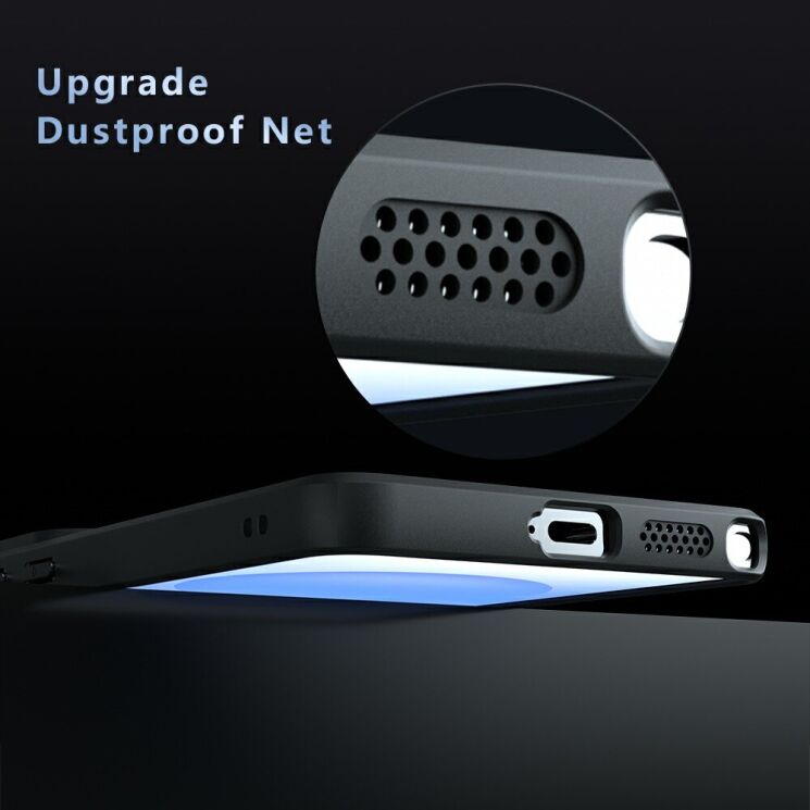 Защитный чехол Deexe Matte Skin with MagSafe для Samsung Galaxy S26 Ultra - Black: фото 6 из 12