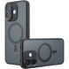 Захисний чохол Deexe Matte Skin with MagSafe для Xiaomi Redmi Note 17 Pro - Transparent / Black (429523H). Фото 1 з 11