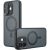Захисний чохол Deexe Matte Skin with MagSafe для Xiaomi Redmi Note 17 Pro - Transparent / Black: фото 1 з 11
