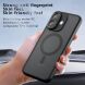 Захисний чохол Deexe Matte Skin with MagSafe для Xiaomi Redmi Note 17 Pro - Transparent / Black (429523H). Фото 8 з 11