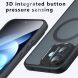 Захисний чохол Deexe Matte Skin with MagSafe для Xiaomi Redmi Note 17 Pro - Transparent / Black (429523H). Фото 11 з 11