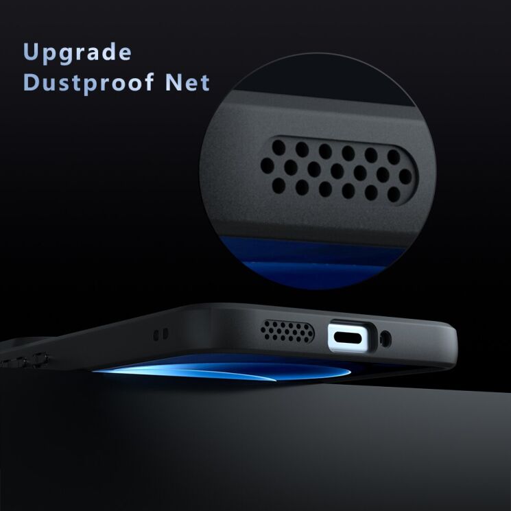 Захисний чохол Deexe Matte Skin with MagSafe для Xiaomi Redmi Note 17 Pro - Transparent / Black: фото 6 з 11