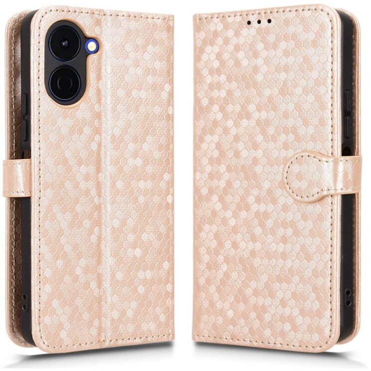 Защитный чехол Deexe Pegasus Cover для TECNO Spark Go 3 - Rose Gold: фото 1 из 7