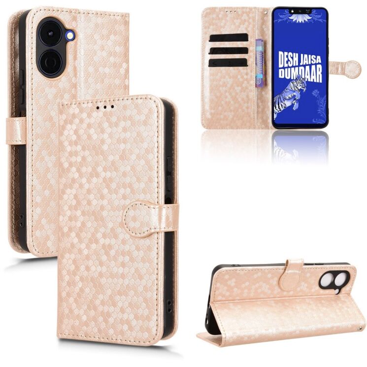 Защитный чехол Deexe Pegasus Cover для TECNO Spark Go 3 - Rose Gold: фото 7 из 7