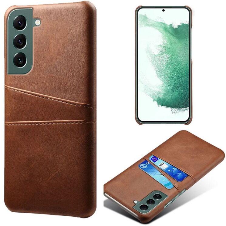 Защитный чехол Deexe Pocket Case для Samsung Galaxy S24 Plus - Brown: фото 1 из 4