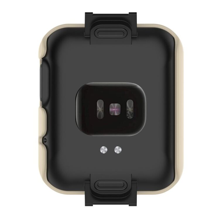 Защитный чехол Deexe Silicone Frame для Xiaomi Mi Watch Lite - Ivory White: фото 4 из 9