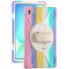 Защитный чехол Deexe Rotation Hybrid для Samsung Galaxy Tab S10 FE Plus - Colorful Pink (378521CP). Фото 1 из 14